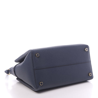 Nancy Gonzalez Calfskin Crocodile Cristie Satchel Navy 5 of 12