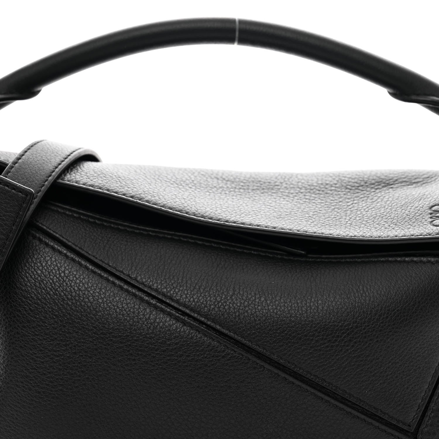 Loewe Calfskin Small Puzzle Bag Black 5 of 9