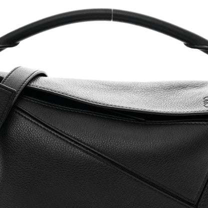 Loewe Calfskin Small Puzzle Bag Black 5 of 9