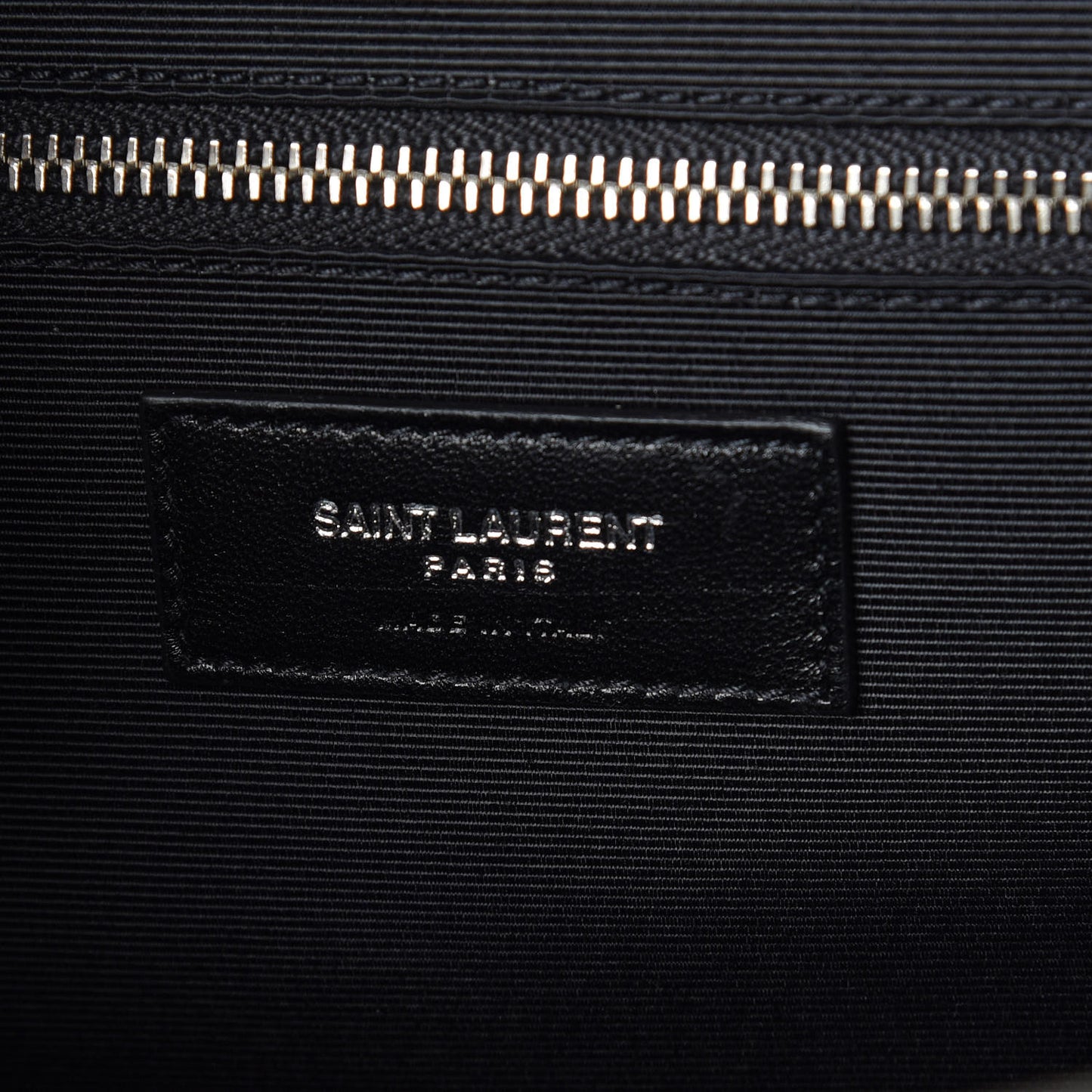 Grain De Poudre Textured Mixed Matelasse Large Triquilt Monogram Satchel Earth