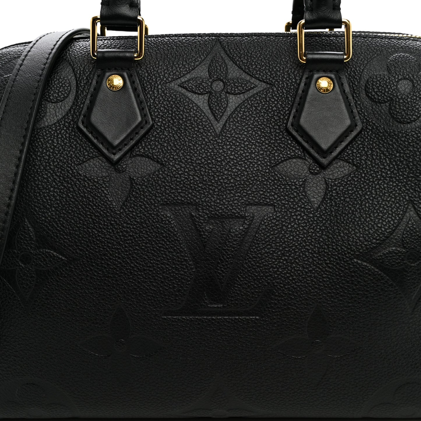 Empreinte Monogram Giant Speedy Bandouliere 25 Black