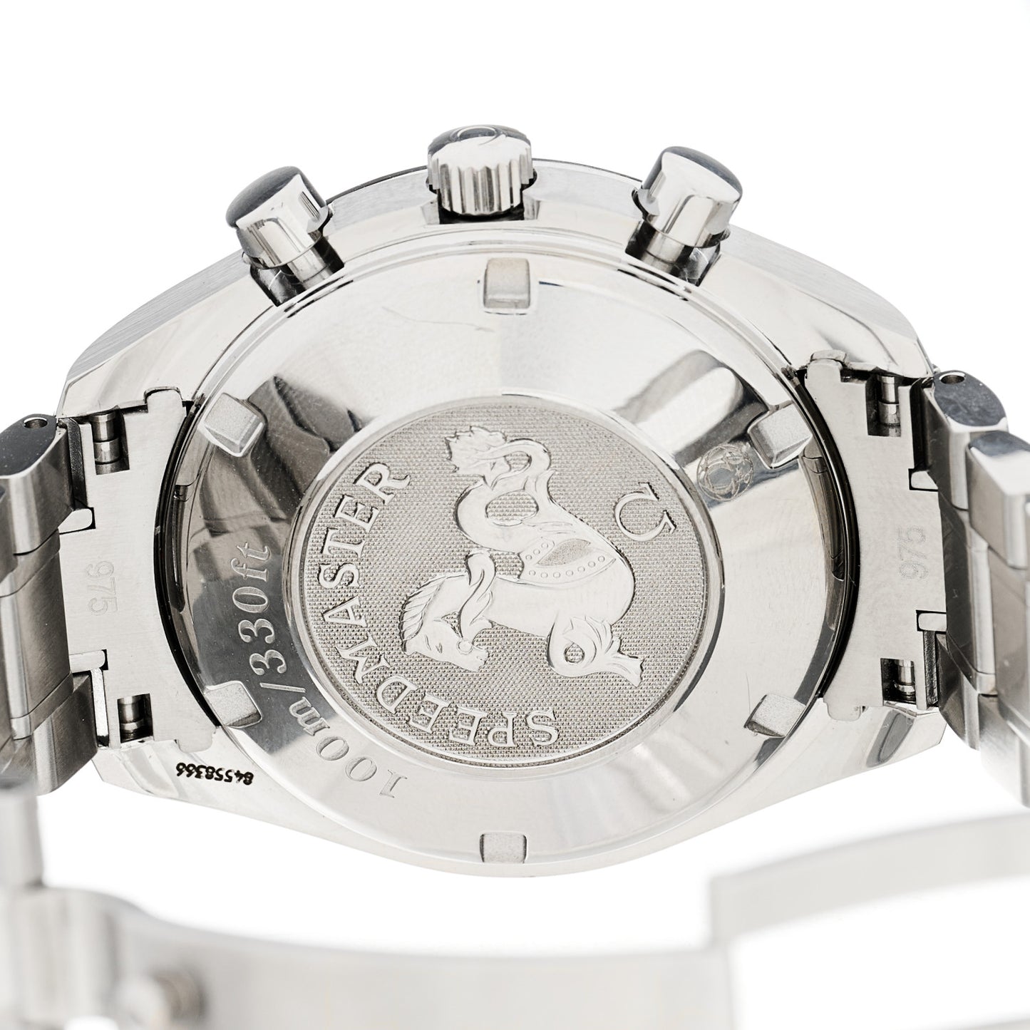 Stainless Steel 38mm Speedmaster Automatic Watch 3211.30.00