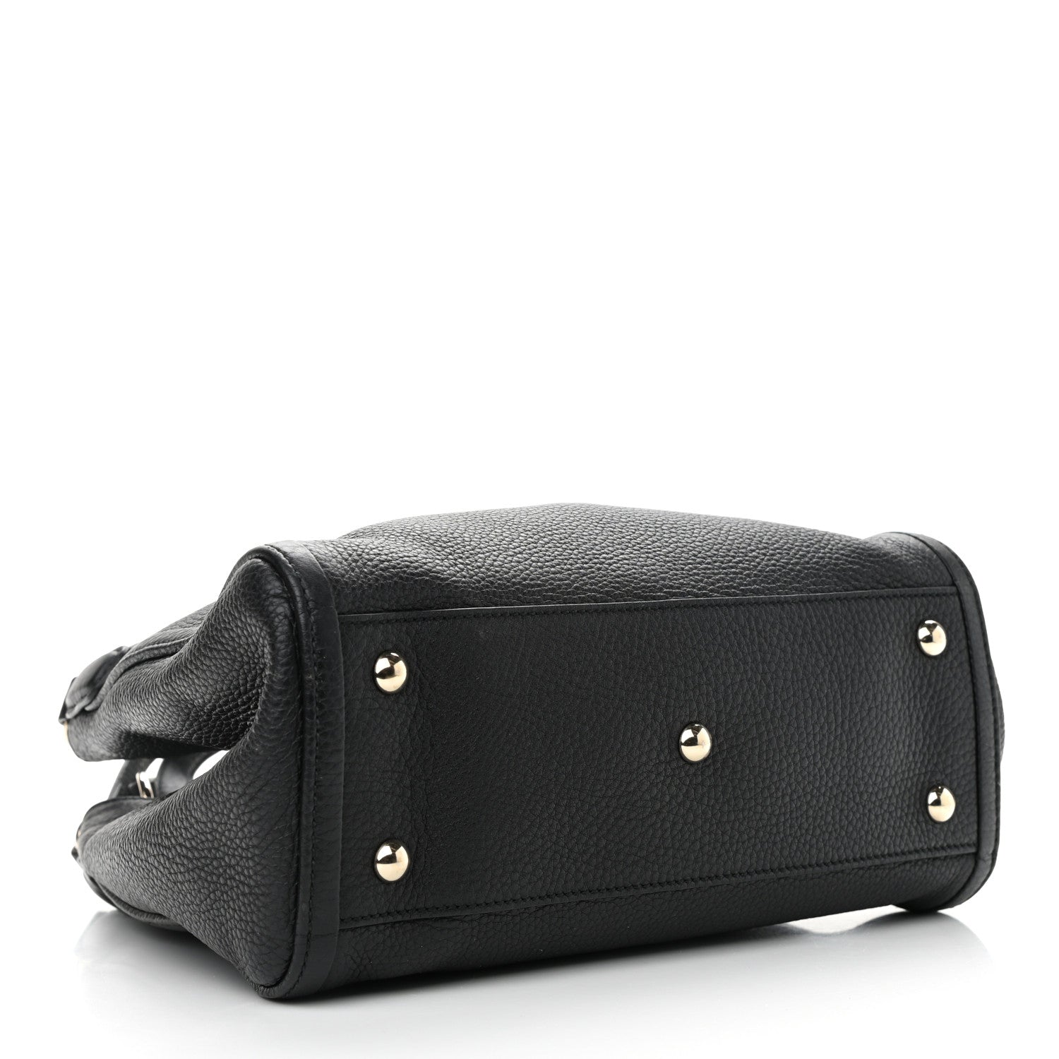 Gucci Pebbled Calfskin Small Soho Shoulder Bag Black 4 of 11