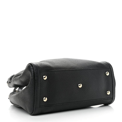 Gucci Pebbled Calfskin Small Soho Shoulder Bag Black 4 of 11