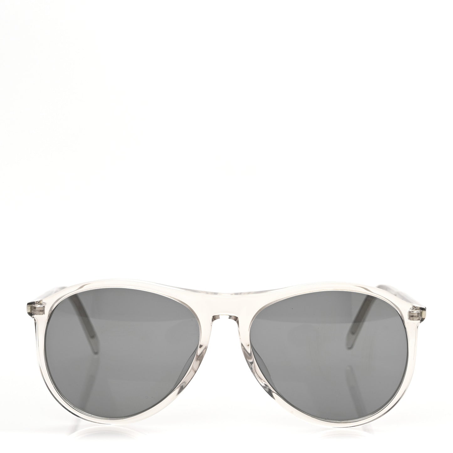 Acetate Thin Pilot Sunglasses SE 667 Transparent