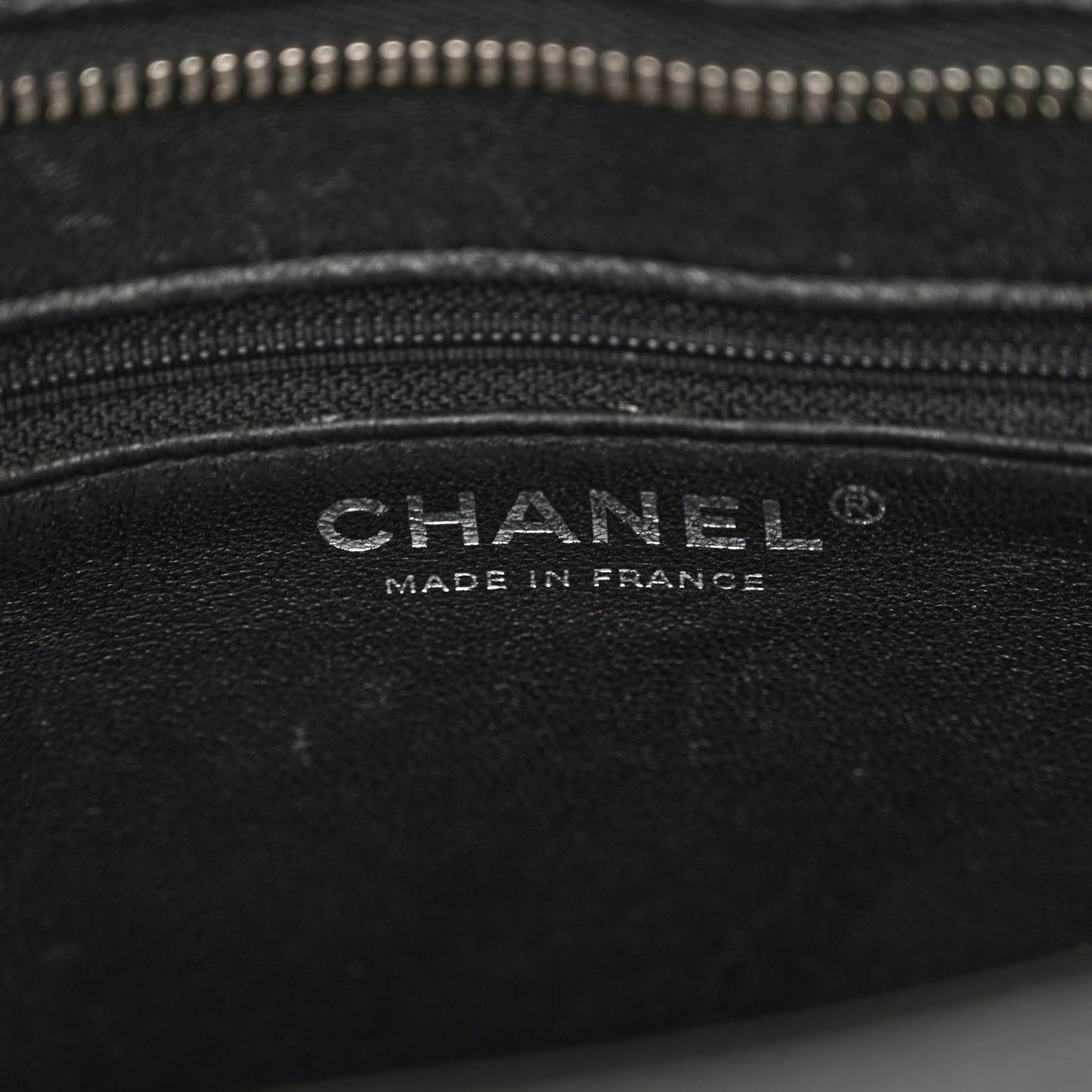 Caviar Quilted Medallion Tote Black