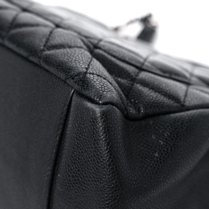 Chanel Caviar Quilted Grand Shopping Tote GST Black 10 of 23