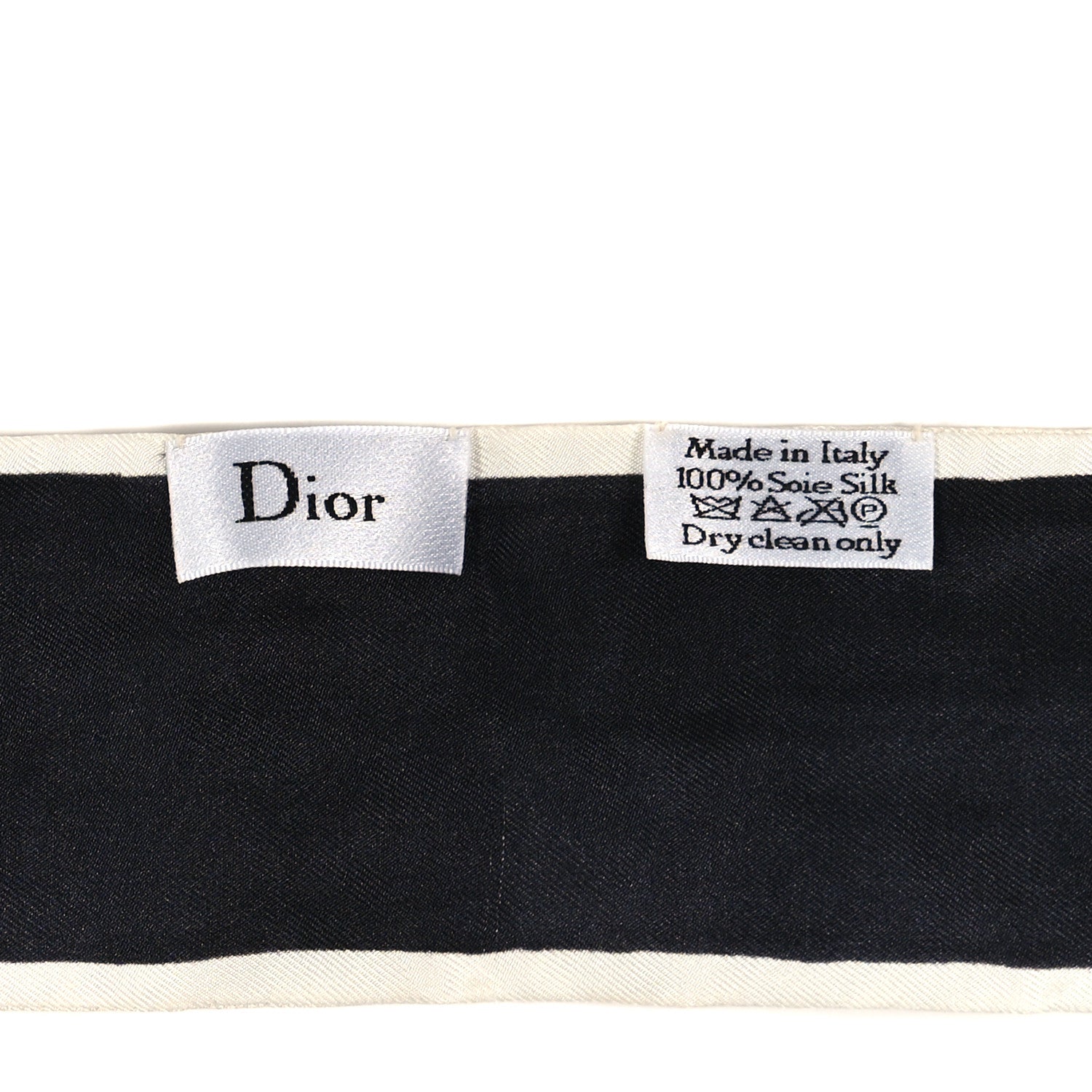 Christian Dior Silk Mitzah ABCDior Y Yin Yang Scarf Multicolor 3 of 3