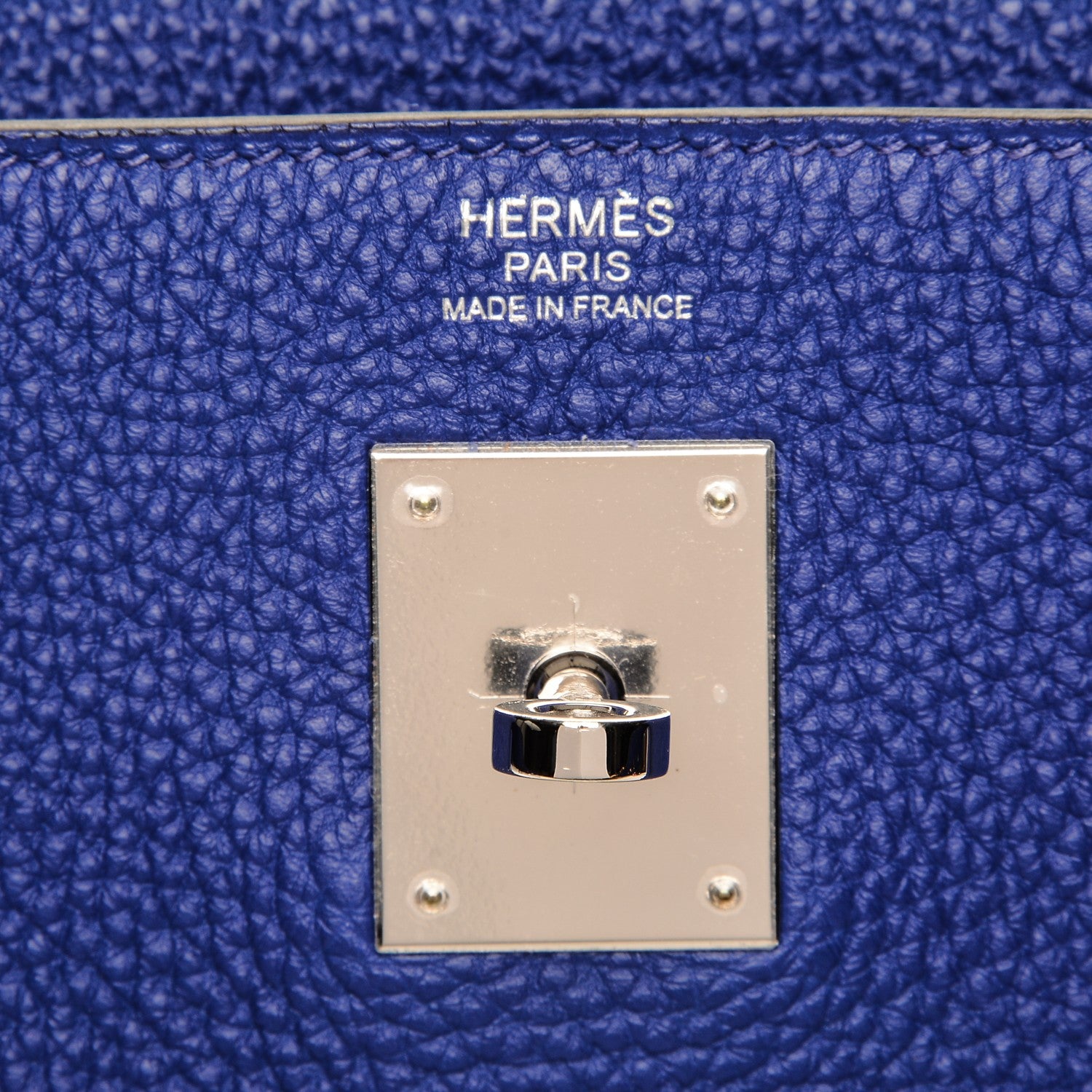 Hermes Togo Kelly Retourne 32 Bleu Electrique 13 of 25