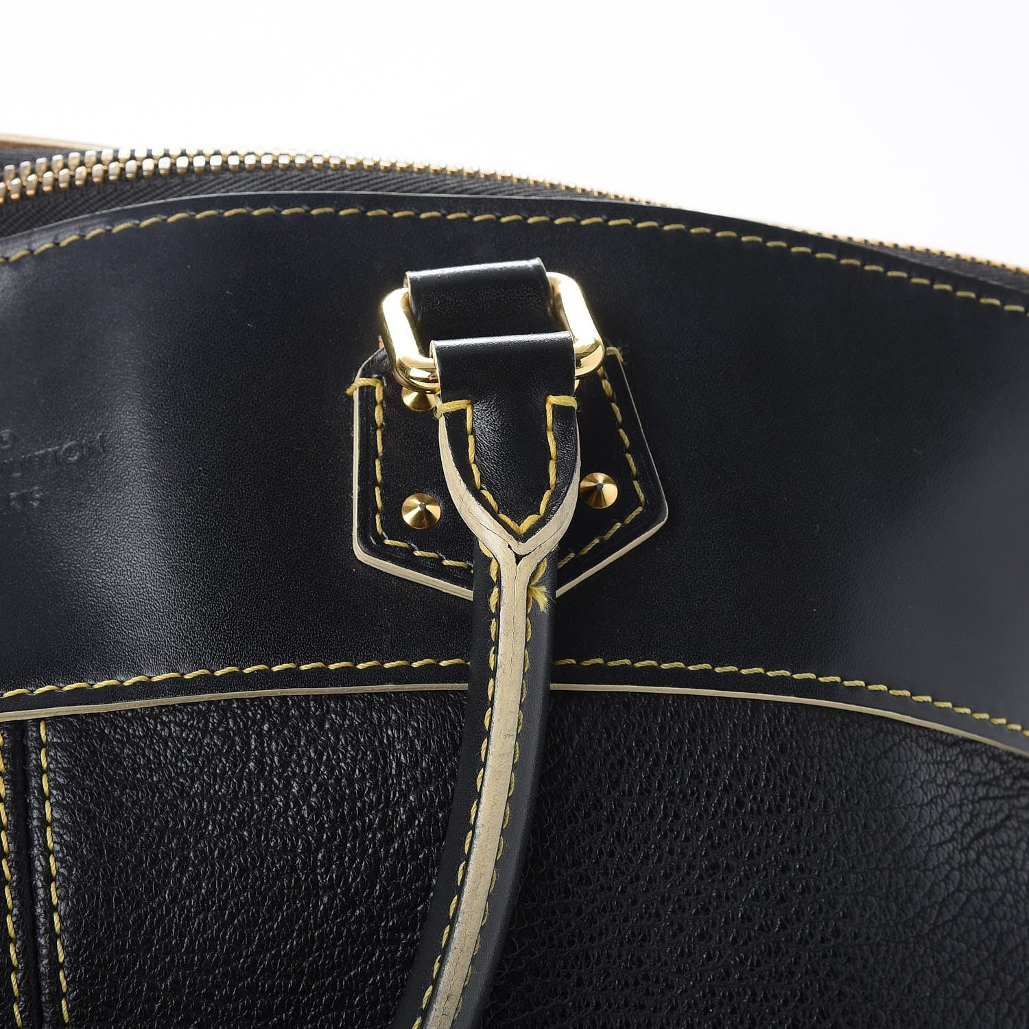 Louis Vuitton Suhali Lockit MM Black 13 of 18