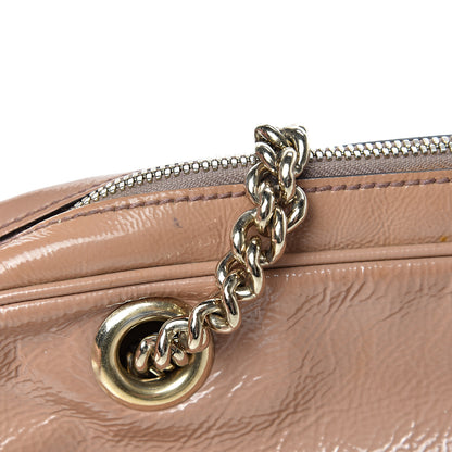Gucci Soft Patent Small Soho Bowler Dark Cipria 17 of 20