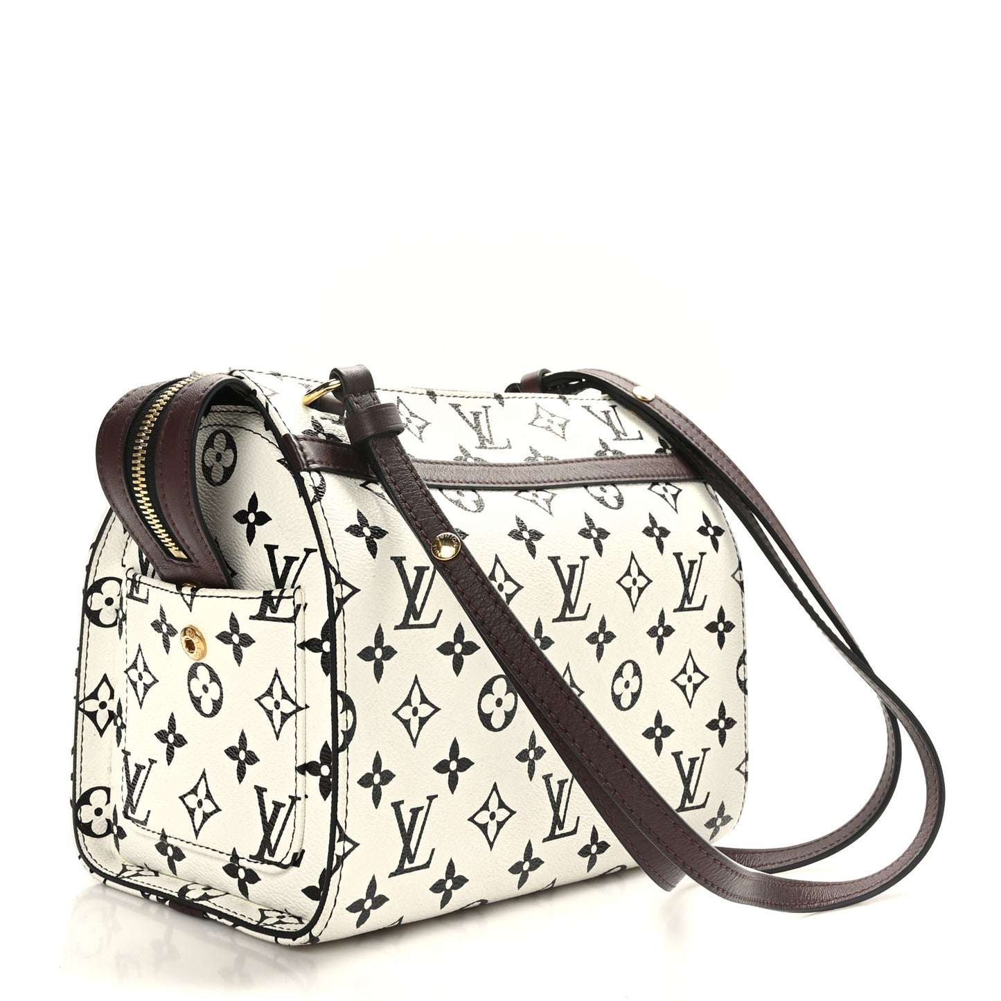 Monogram Speedy Amazon PM White Chocolat