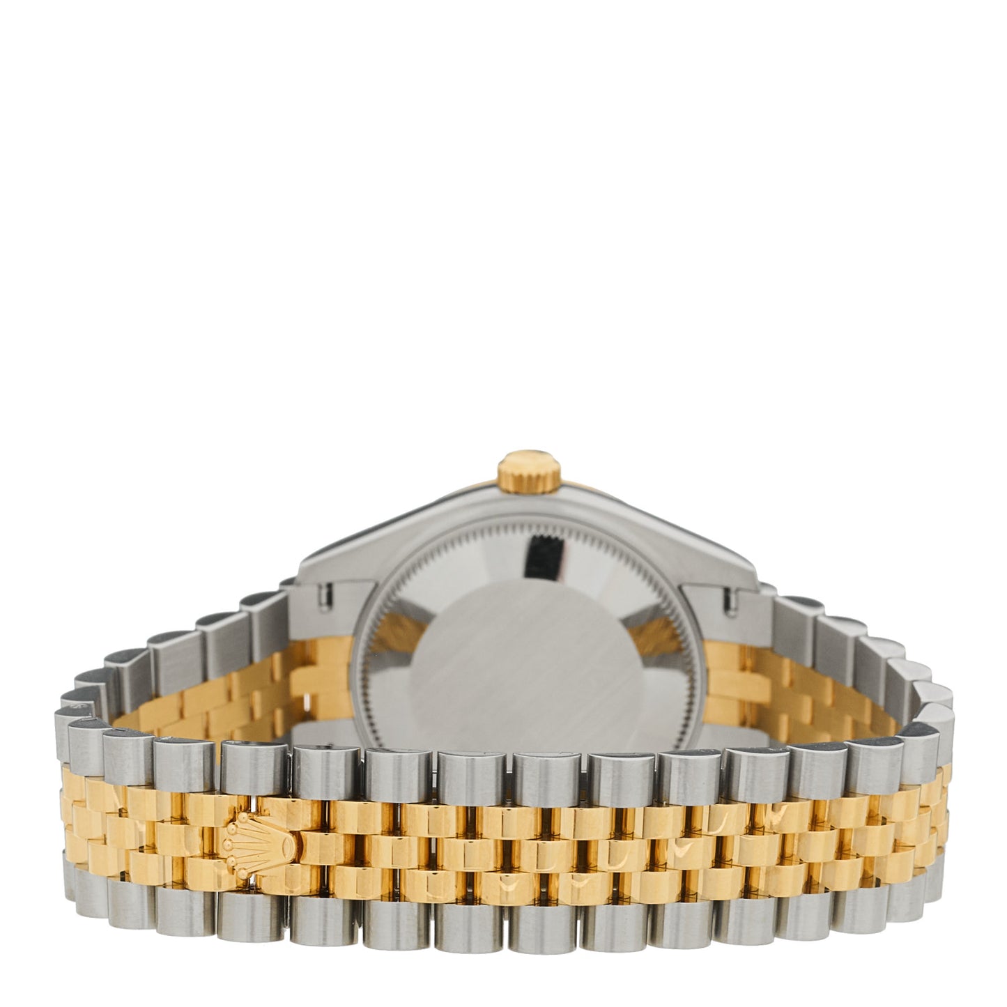 Stainless Steel 18K Yellow Gold Diamond Mother of Pearl 31mm Oyster Perpetual Datejust Watch 278273