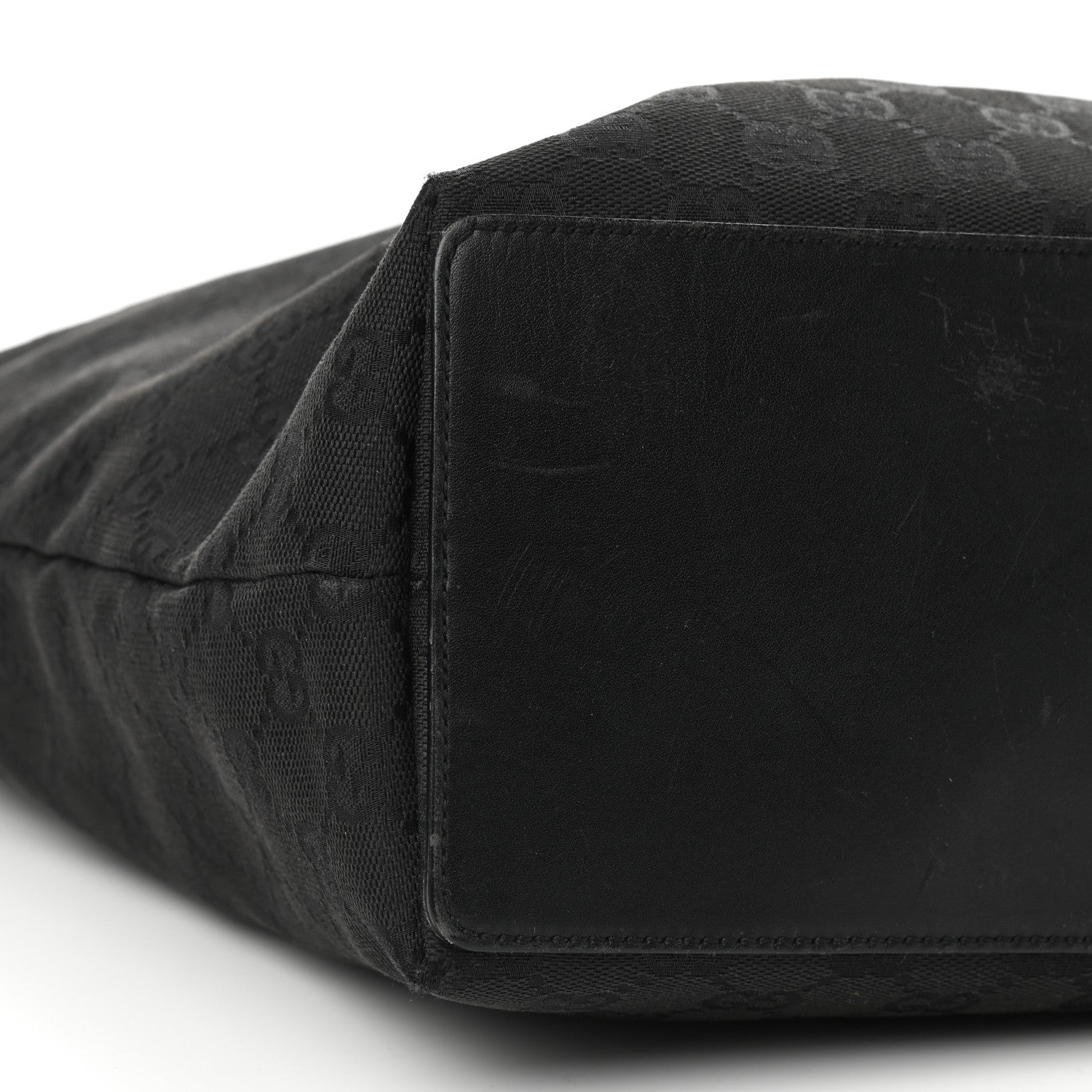 Gucci Monogram Bucket Tote Black 9 of 16