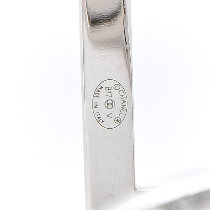 Chanel Crystal CC Cuff Silver 4 of 4