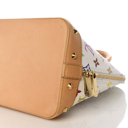 Louis Vuitton Monogram Multicolor Alma White 6 of 7