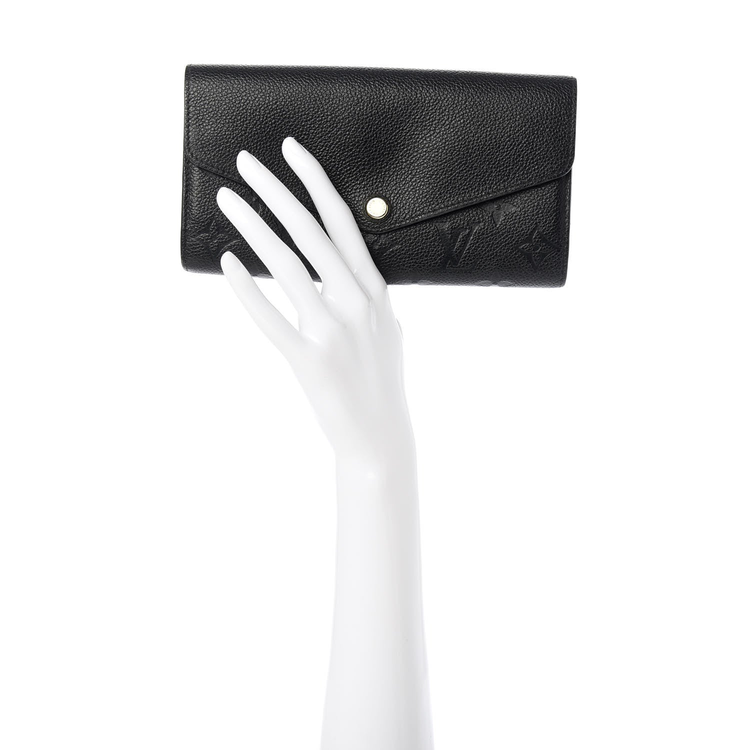 Louis Vuitton Empreinte Sarah Wallet NM Black 2 of 6