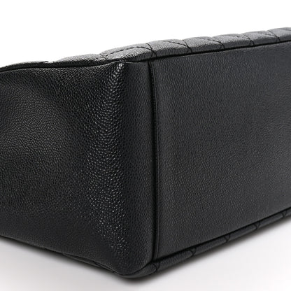 Chanel Caviar Quilted Grand Shopping Tote GST Black 9 of 10