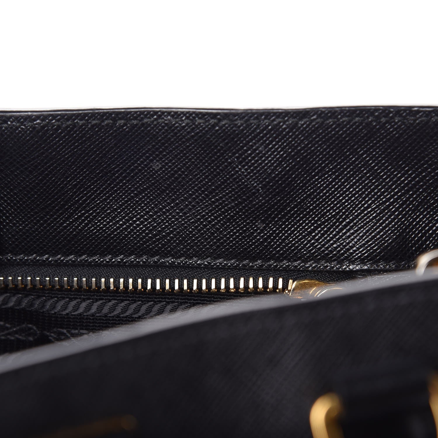 Prada Saffiano Lux Medium Tote Nero Black 10 of 12