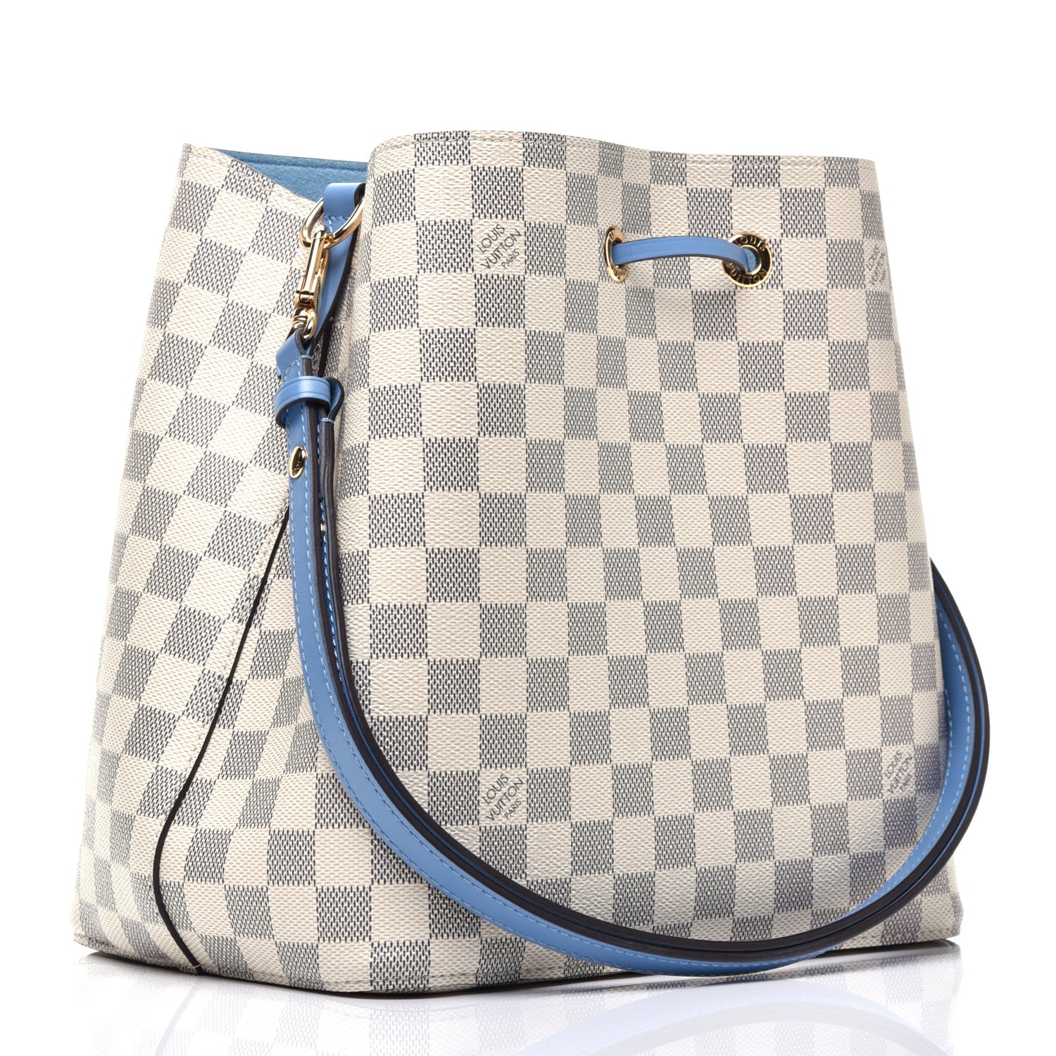Louis Vuitton Damier Azur Neonoe MM Bleuet 3 of 10