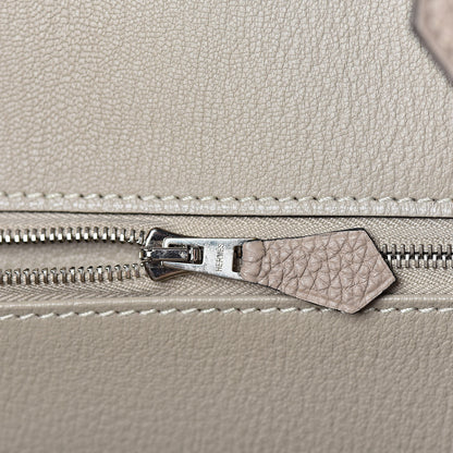 Hermes Togo Birkin 40 Gris Tourterelle 14 of 32