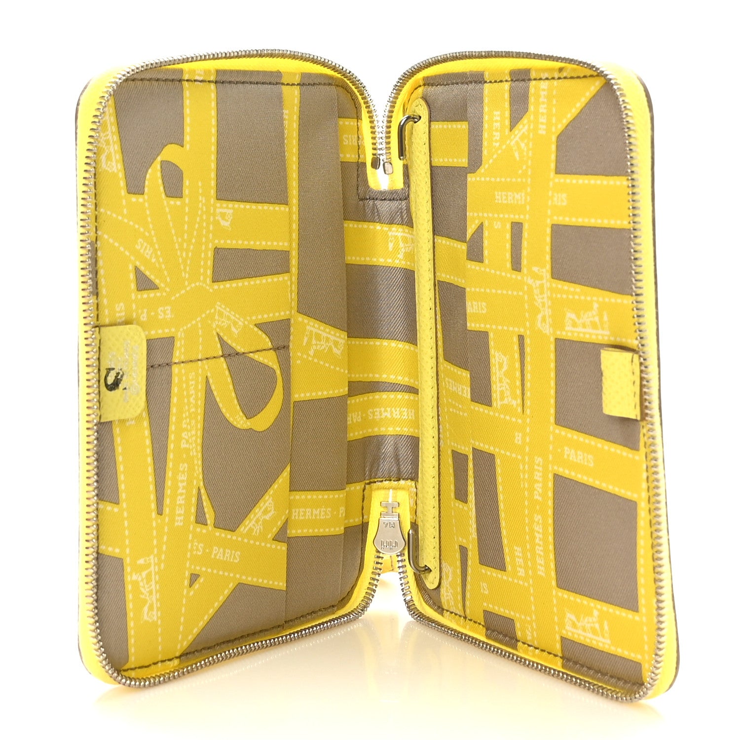 Hermes Epsom Silkydaily Globe Trotter Agenda Soufre 5 of 7