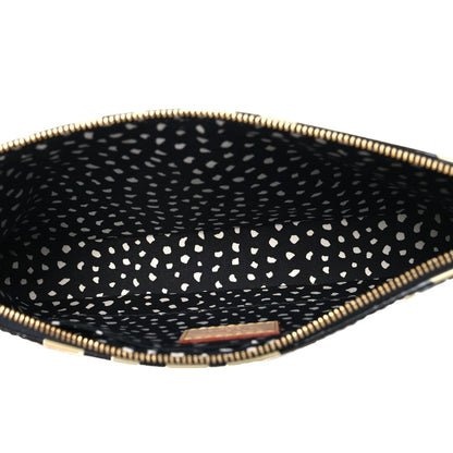 Louis Vuitton Vernis Kusama Infinity Dots Pochette Accessories Black 5 of 9
