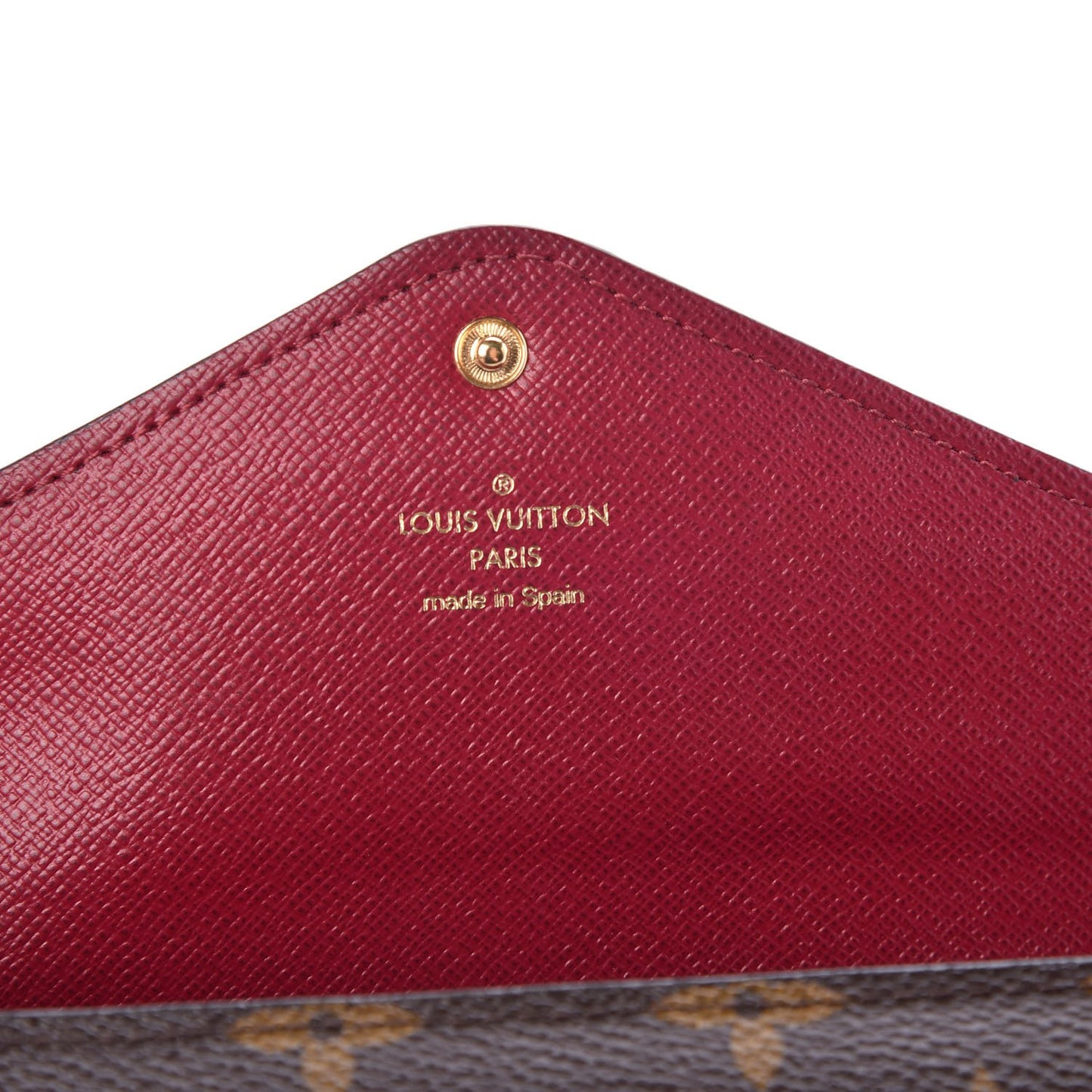 Monogram Josephine Wallet Fuchsia