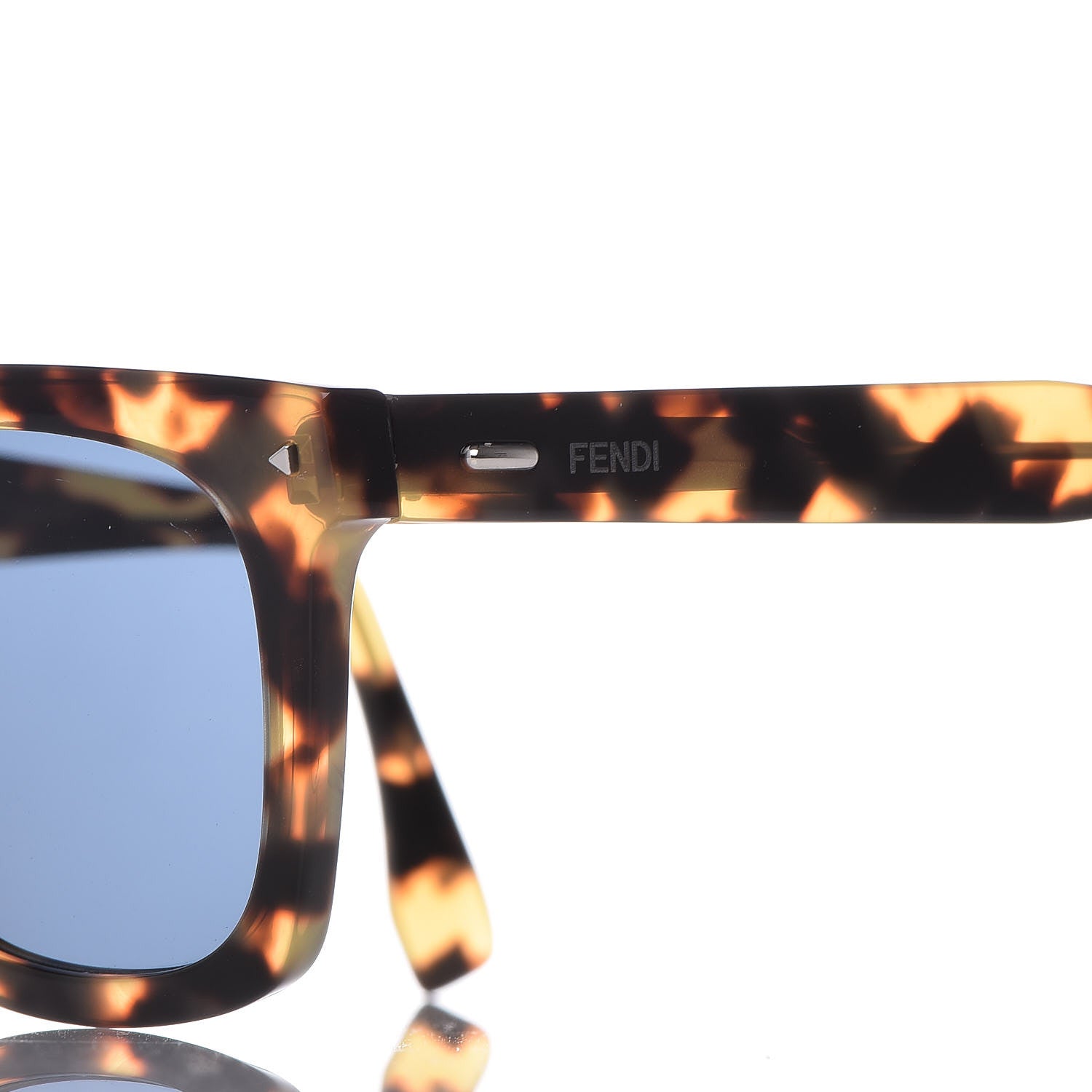Fendi Modified Rectangle 53mm Sunglasses FF0216/S Tortoise 7 of 8