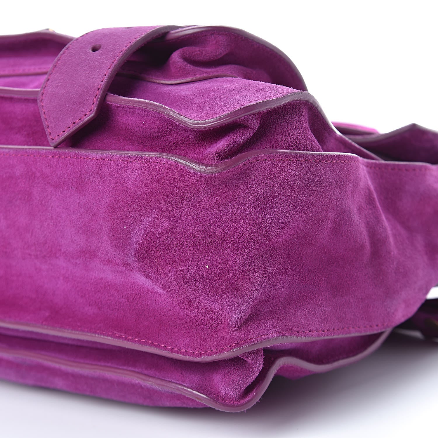 Proenza Schouler Suede Medium PS1 Satchel Grape 12 of 15