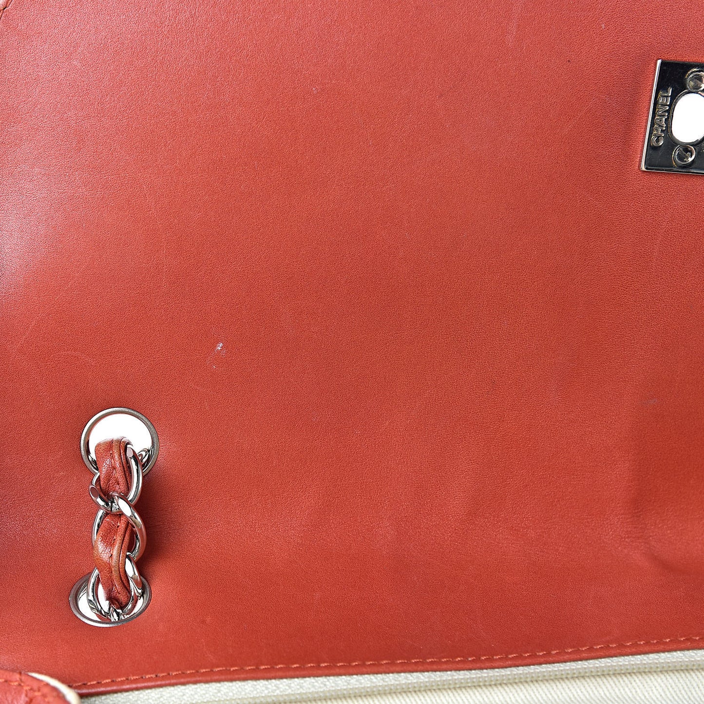 Calfskin Quilted In The Business Flap Bag Orange