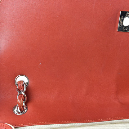 Chanel Calfskin Quilted In The Business Flap Bag Orange 17 of 26