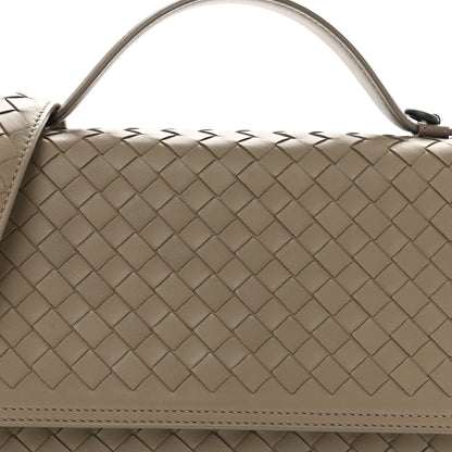 Bottega Veneta Nappa Intrecciato Alumna Bag Limestone 8 of 11