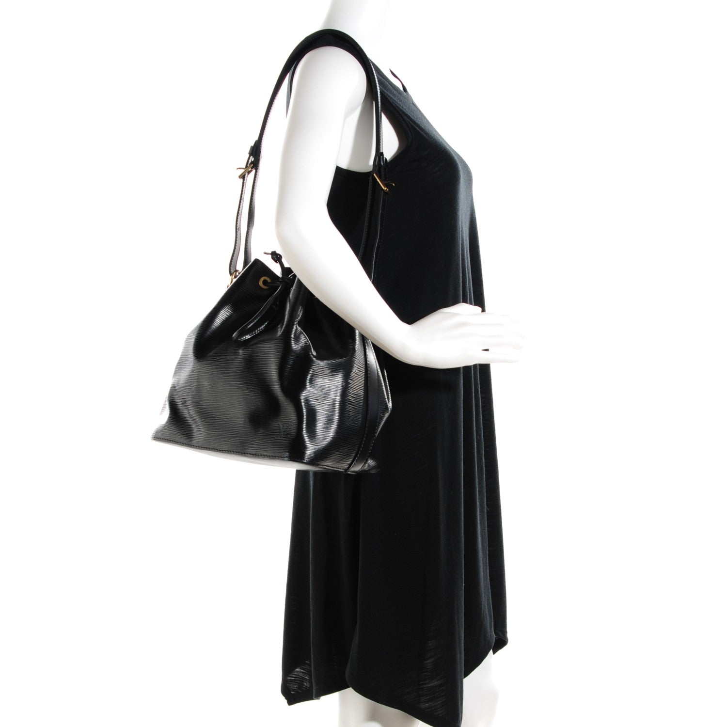 Louis Vuitton Epi Petit Noe Black 2 of 7