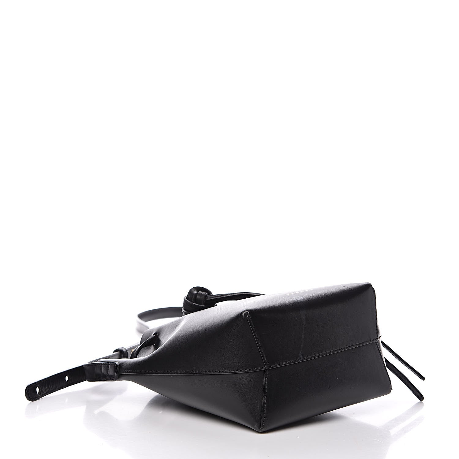 Mansur Gavriel Calfskin Mini Mini Bucket Bag Black Dolly 4 of 18