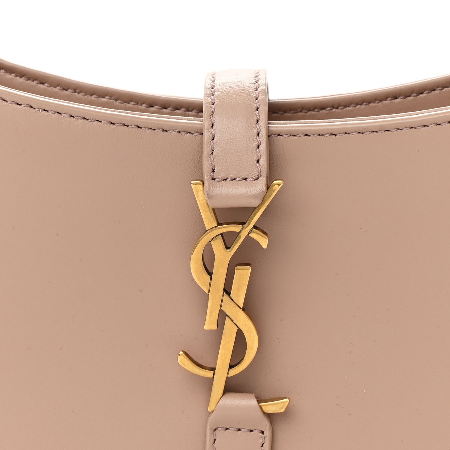 Saint Laurent Smooth Calfskin Le 5 A 7 Mini Hobo Rosy Sand 8 of 16
