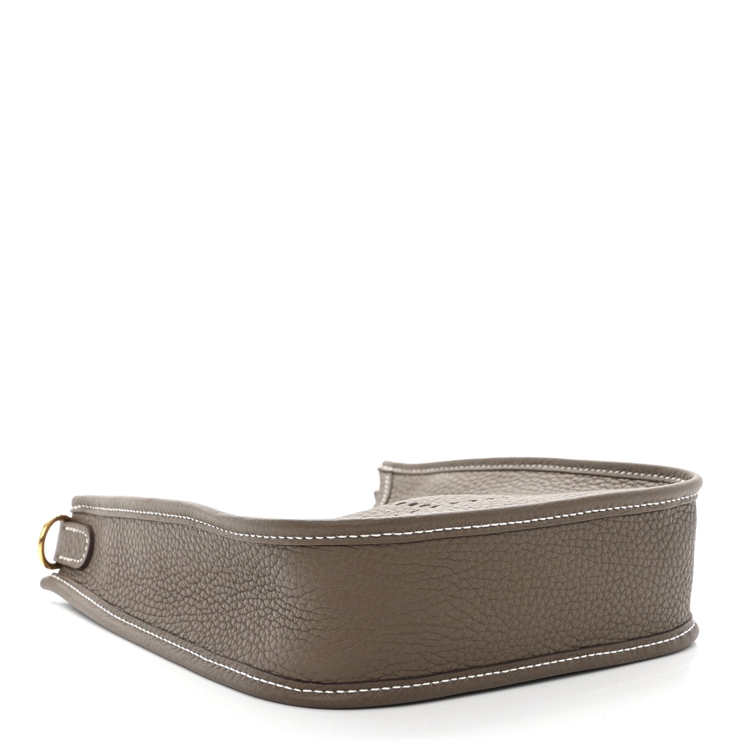 Hermes Taurillon Clemence Amazone Evelyne TPM Etoupe Bleu Indigo 5 of 11