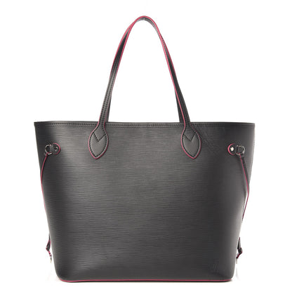 Louis Vuitton Epi Neverfull MM Black Hot Pink 1 of 7