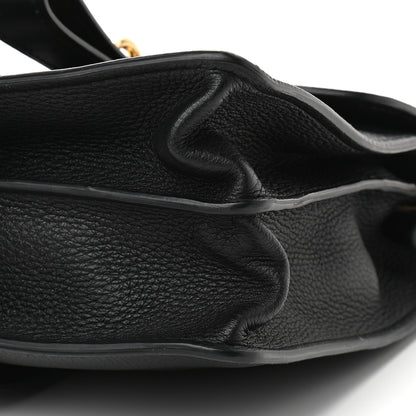 Chloe Grained Calfskin Medium Aby Day Shoulder Bag Black 9 of 9