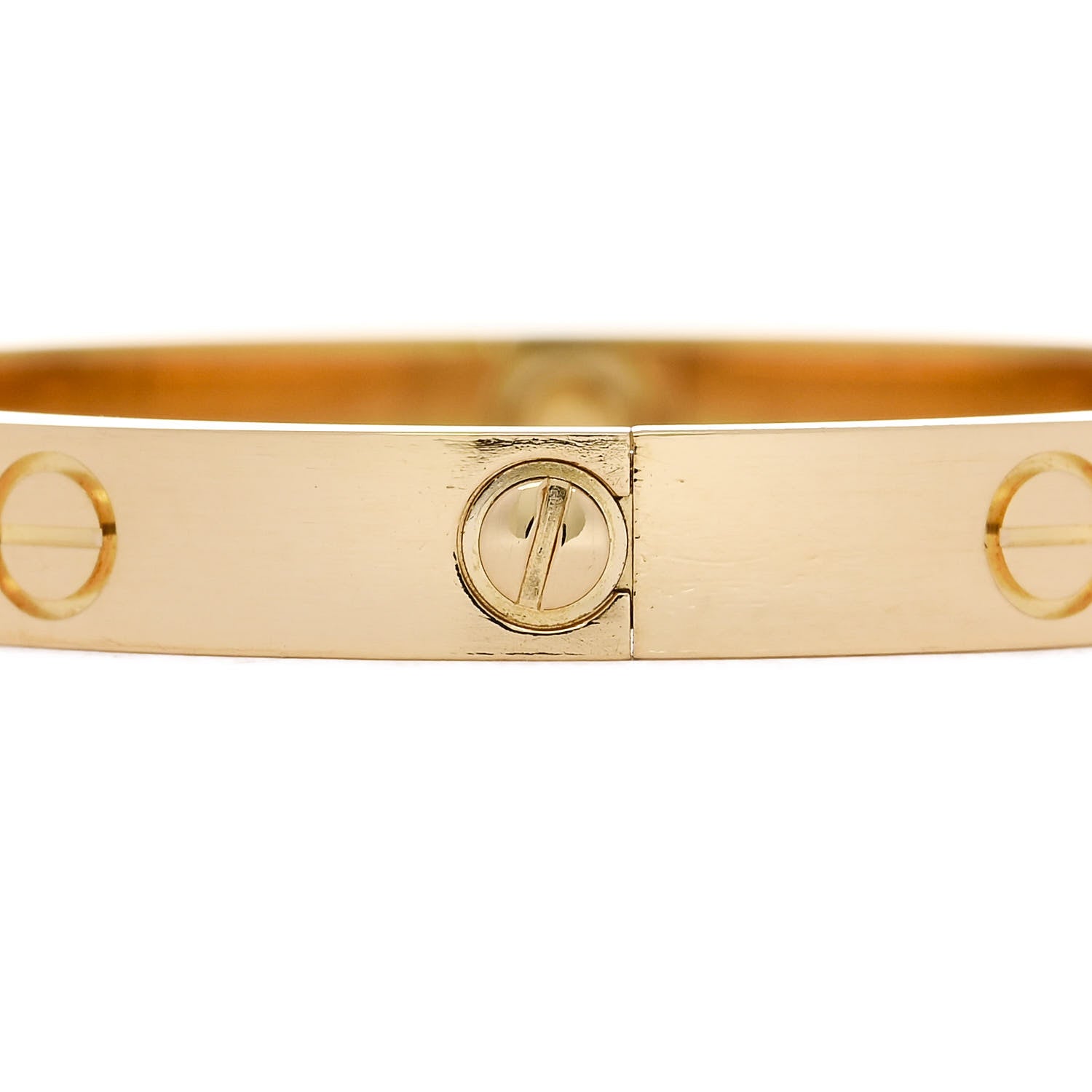 Cartier 18K Yellow Gold Love Bracelet 16 4 of 8