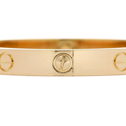 Cartier 18K Yellow Gold Love Bracelet 16 4 of 8