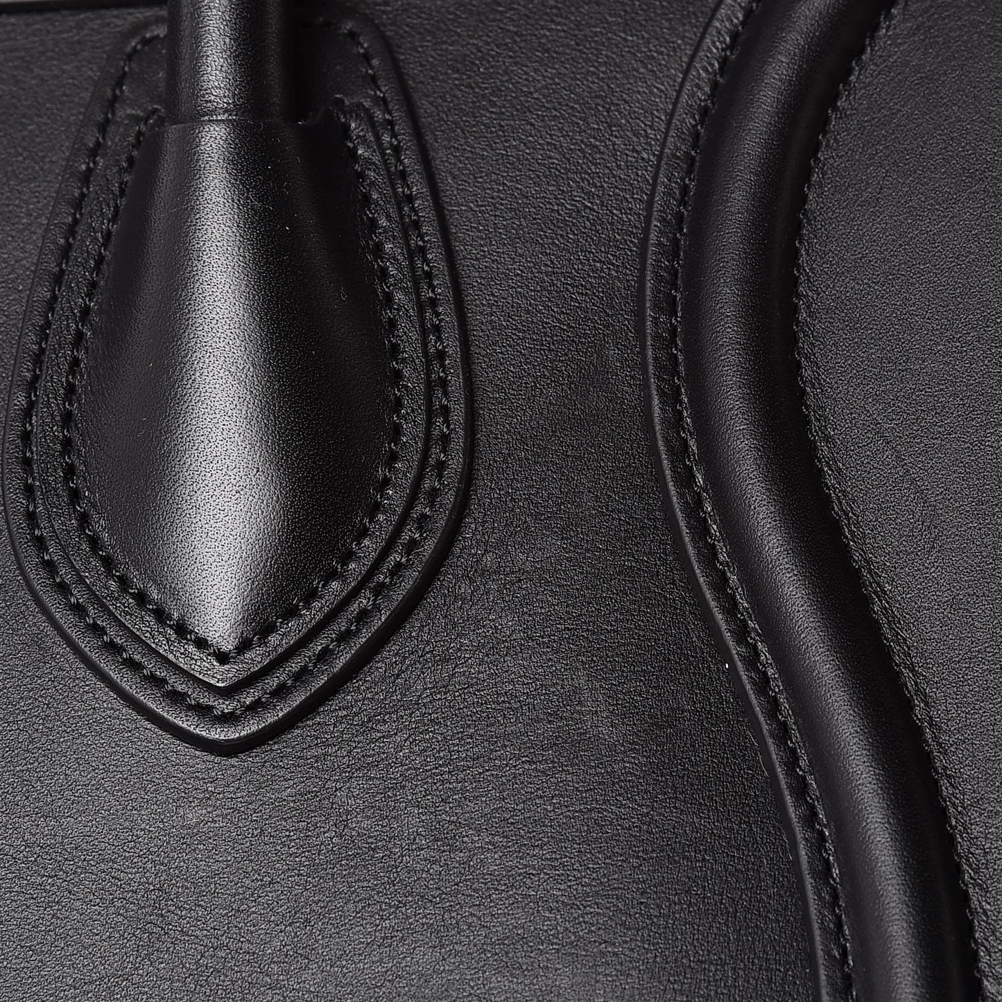 Smooth Calfskin Micro Luggage Black