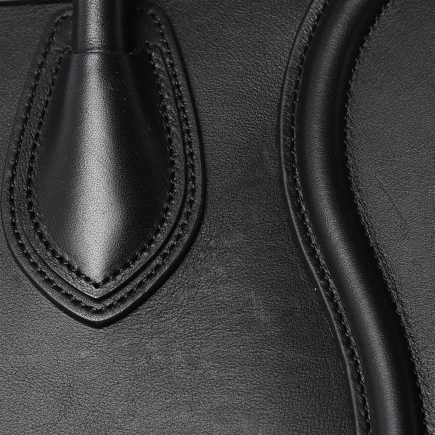 Celine Smooth Calfskin Micro Luggage Black 9 of 11