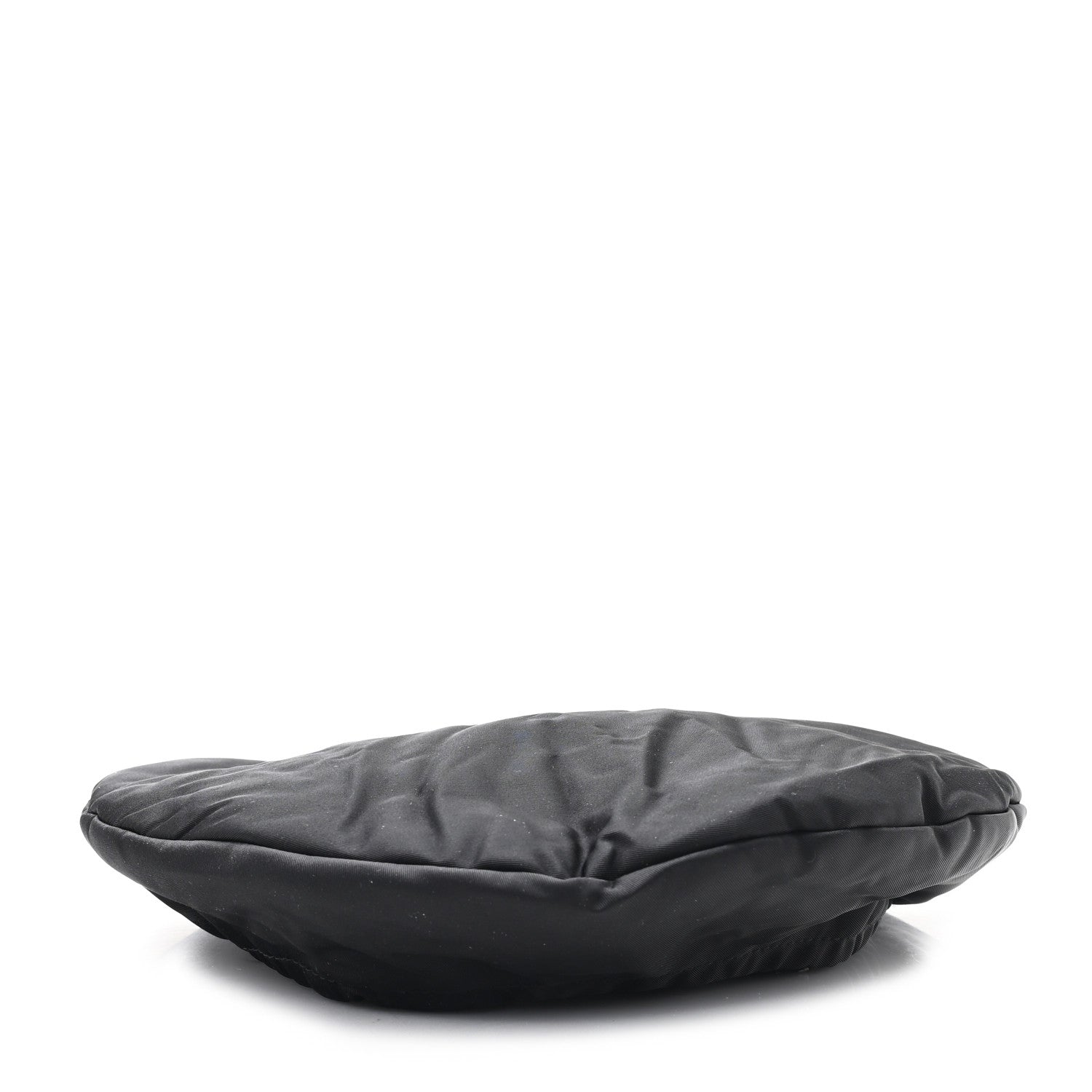 Prada Re-Nylon Metal Triangle Logo Beret L Black Black 5 of 8