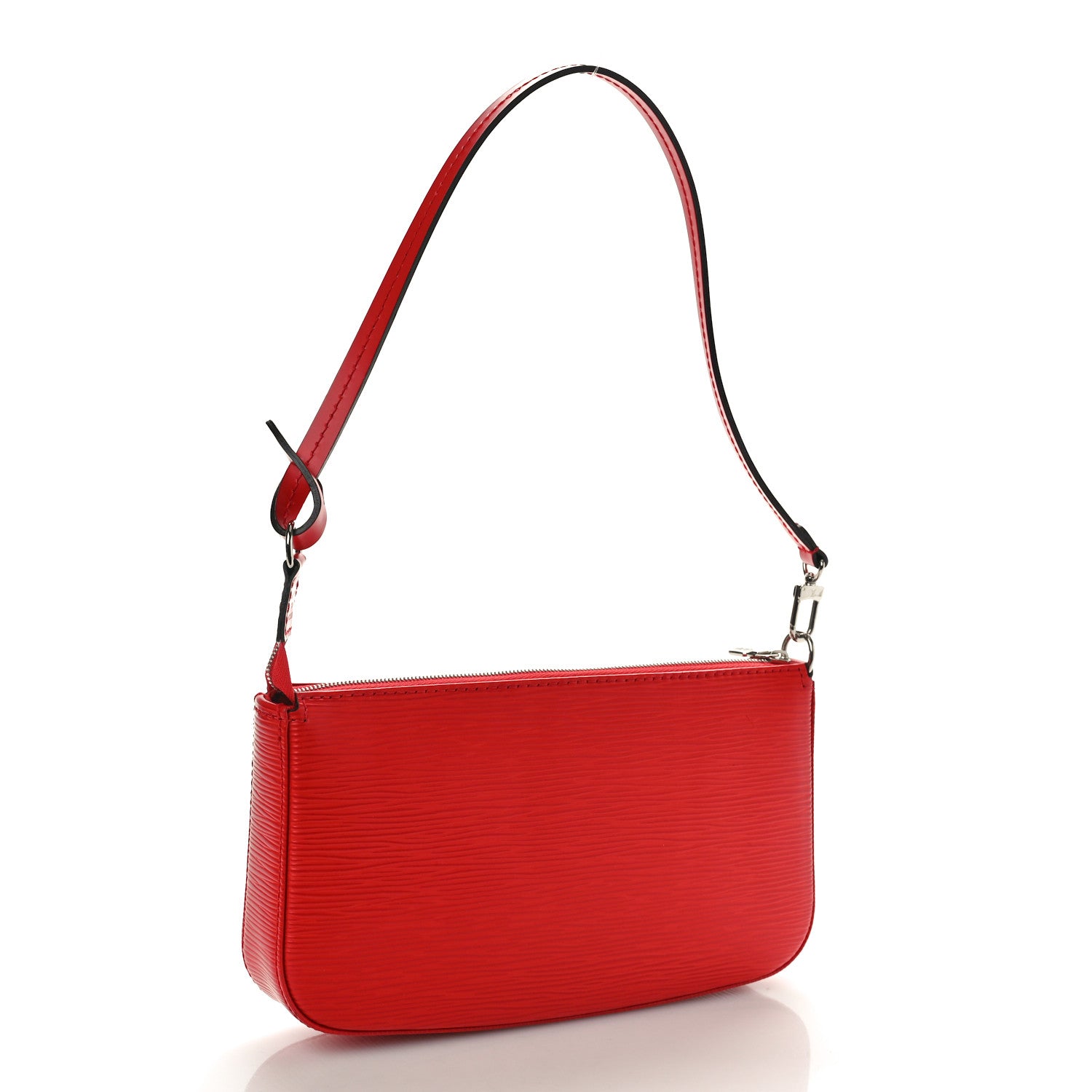 Louis Vuitton Epi Pochette Accessories NM Coquelicot 3 of 10