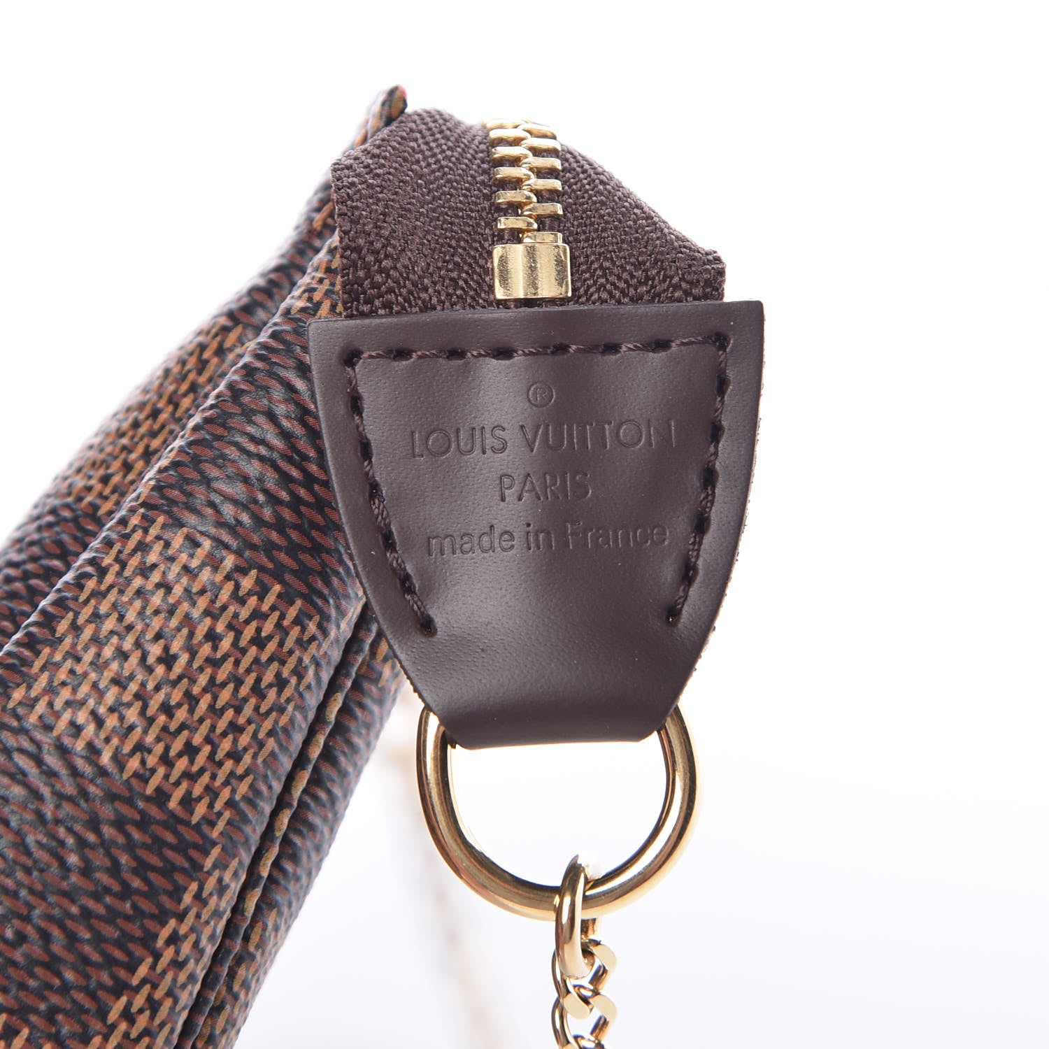 Louis Vuitton Damier Ebene Mini Pochette Accessories 6 of 7