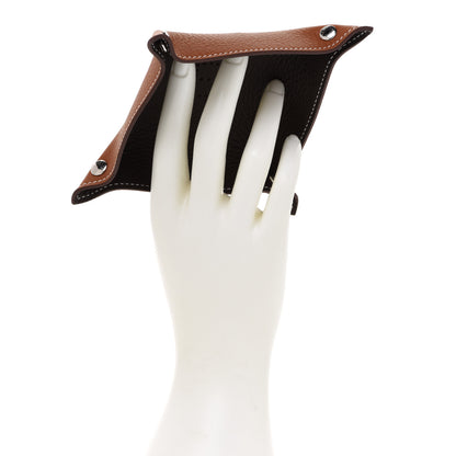 Hermes Taurillon Clemence Mini Mises et Relances Change Tray Etoupe 2 of 6