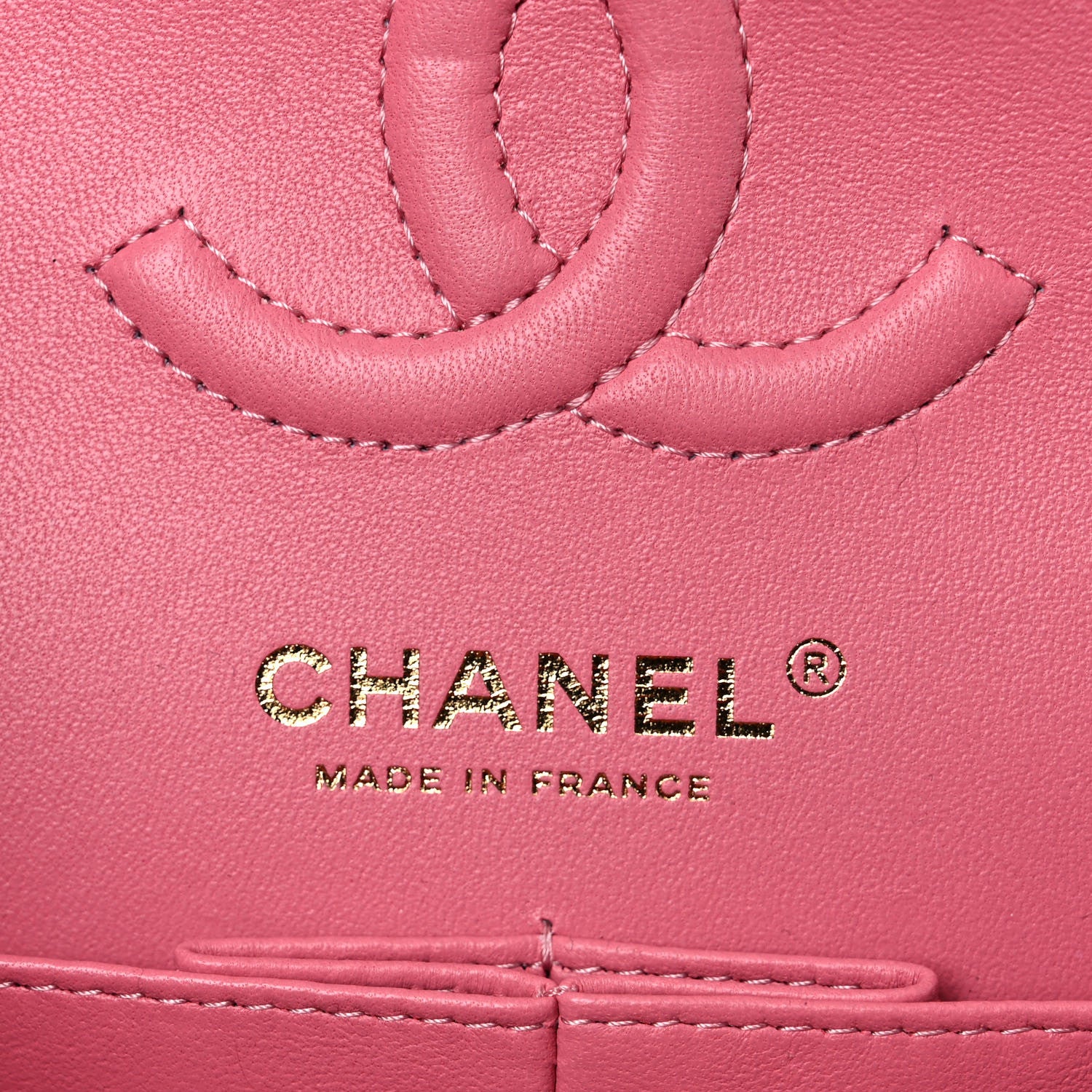 Chanel Lambskin Quilted Small Double Flap Pink 6 of 13