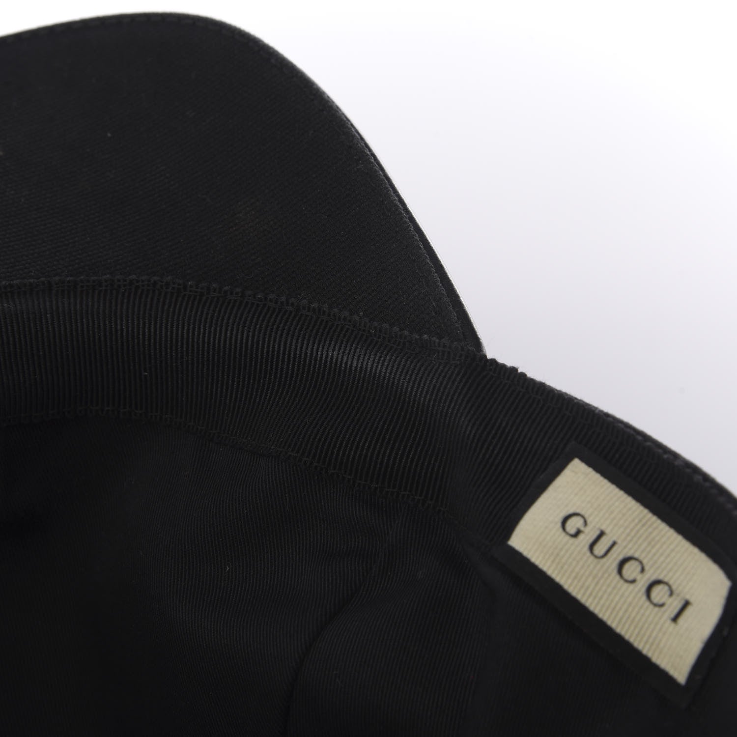 Gucci Cotton Web Baseball Hat M Black 6 of 6