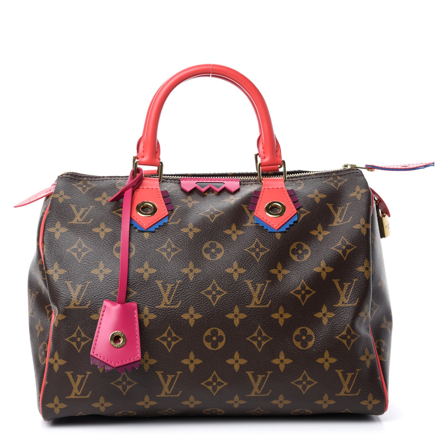 Monogram Totem Speedy 30 Flamingo